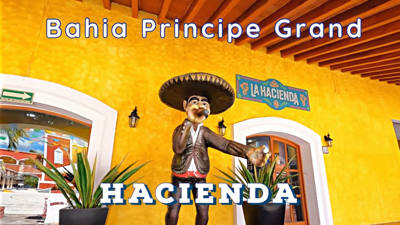 4K Bahia Principe Grand Hacienda. Souvenirs , stores .México 🇲🇽 Riviera Maya . Quintana Roo