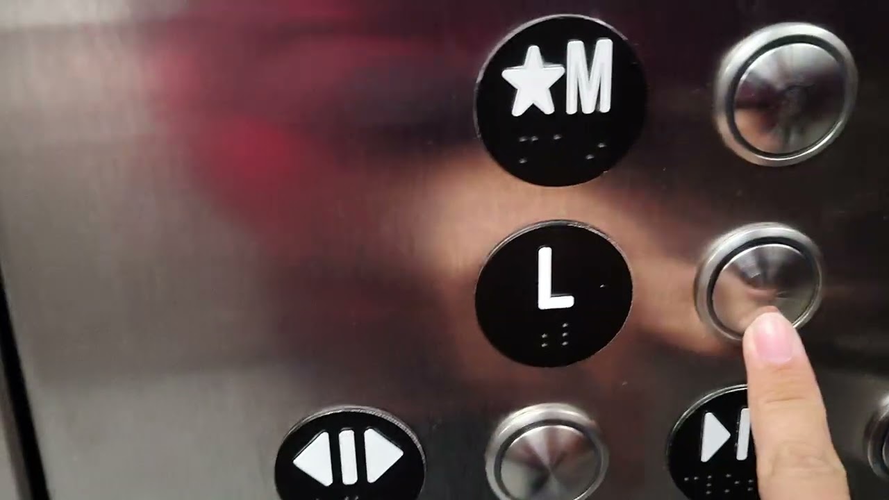 Sports cheek Yorkdale mall elevator