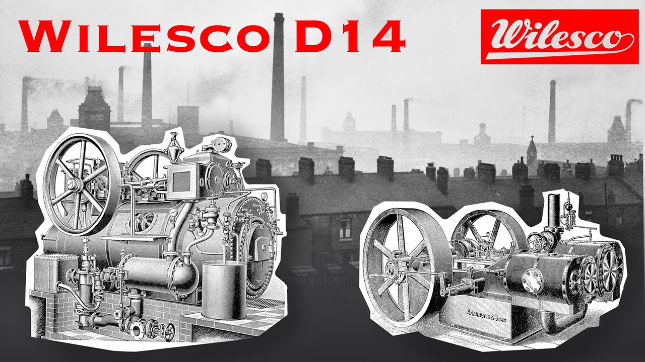 Обзор и запуск немецкой паровой машины Wilesco D-14 / Steam engine