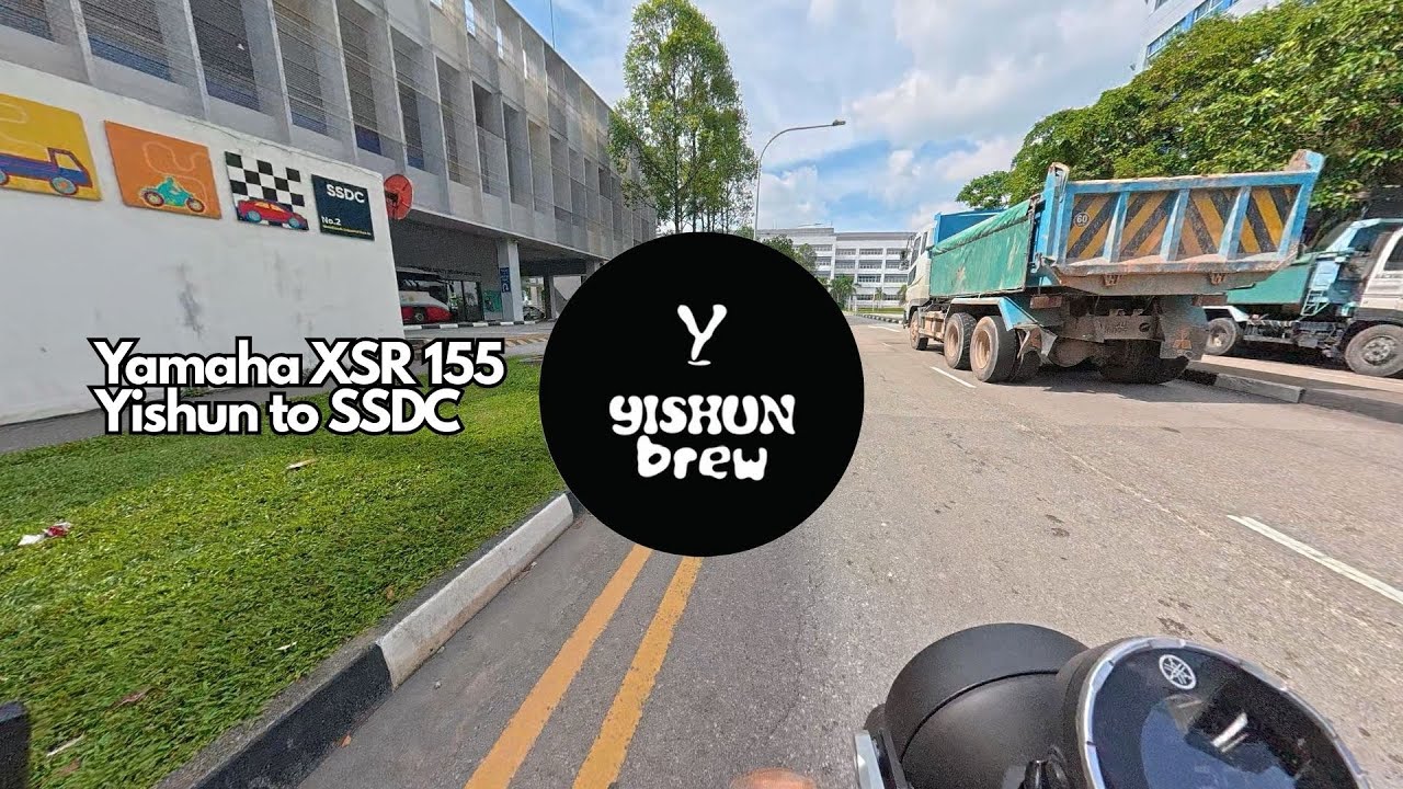 Yamaha XSR 155 | Yishun to SSDC | Singapore | Engine/Road Sounds