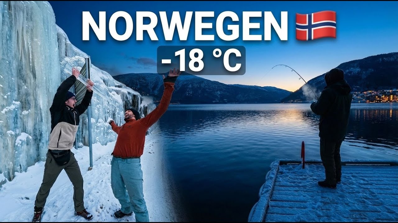 BDW in Norwegen🇳🇴/ -20°C❄️  Wintercamping🏕️