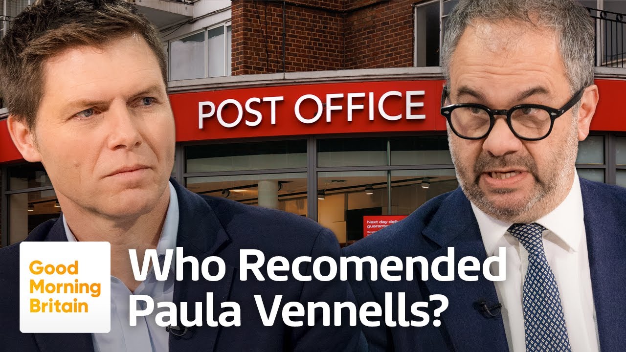 Former Post Office Minister Paul Scully On Calls To Remove Paula Vennells' CBE| Good Morning Britain
