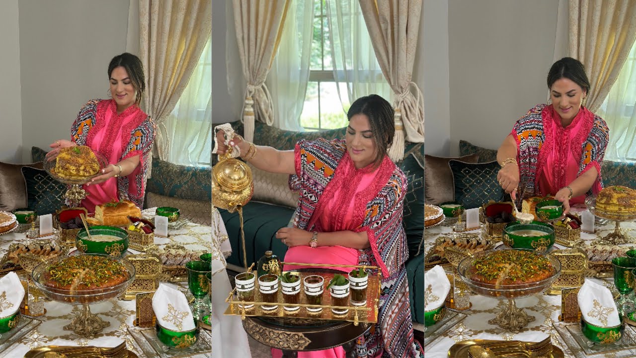 تقاليد واجواء مغربية فطور ذكرى المولد النبوي الشريف من امريكا 🇲🇦🇲🇦