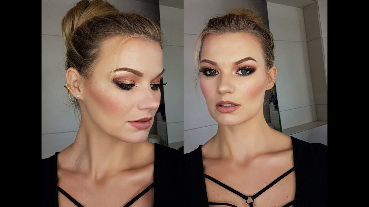 Pełny makijaż kosmetykami MAC ❤one brand makeup tutorial