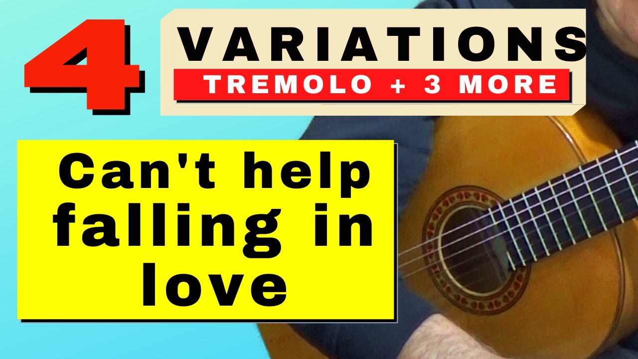 Can't help falling in love - Flamenco tremolo. Tutorial and tab