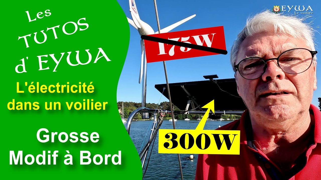 Nouveau panneau solaire : je modifie tout à bord