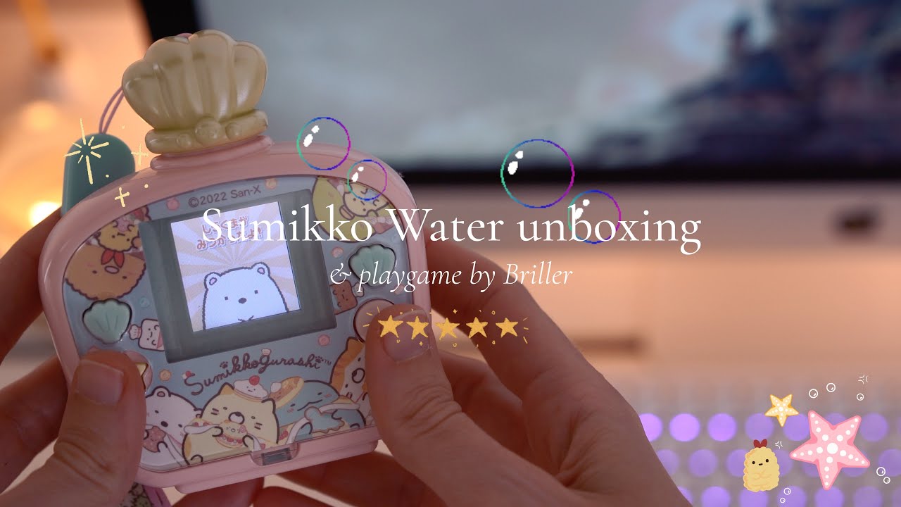 Распаковка и игровой процесс Sumikko Water 💦🐻‍❄️💖 | с настоящей ВОДОЙ внутри!✨