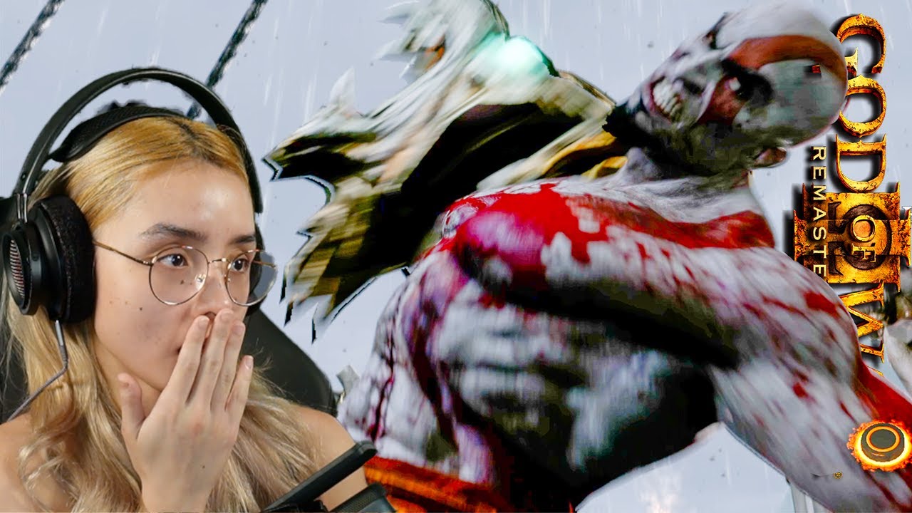 Kratos: Face Surgeon  | God of War 3 Remastered Part 4 Playthrough and Reactions PS5  Upscaled 4K