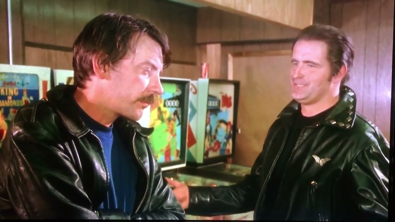 Donald Sutherland Tours Pinball Parlor in 1971 & Fights Peter Boyle