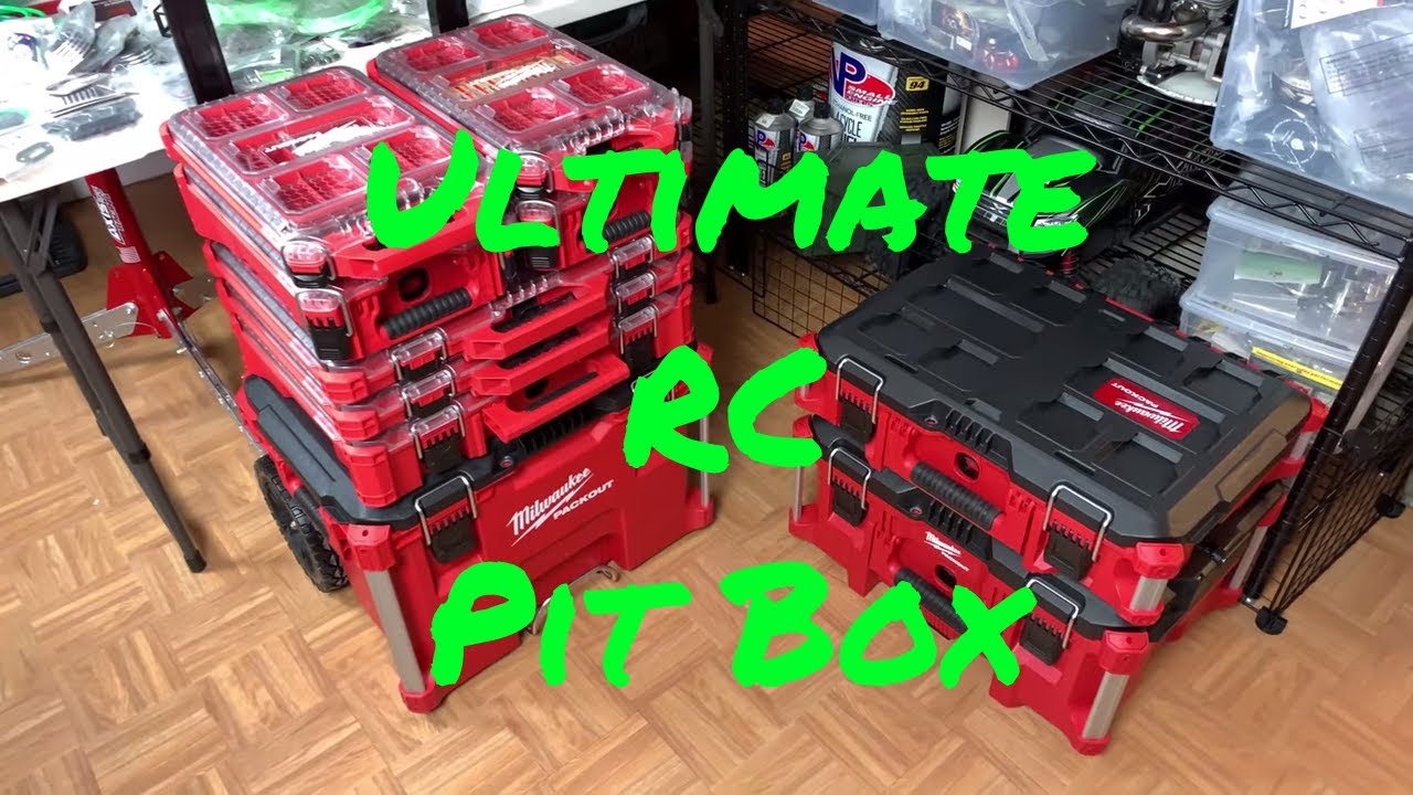 Milwaukee PACKOUT Modular Toolbox / RC Pit Box