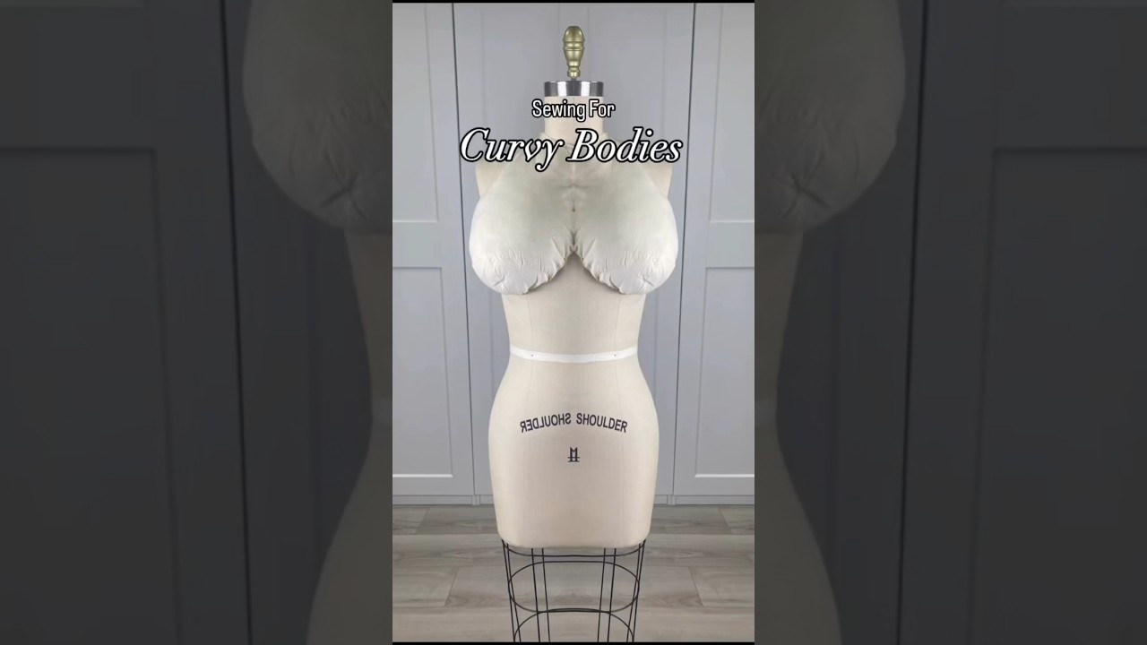 🙌🏽✨ BEST sewing hack for CURVY bodies! 😍 Link to patterns in bio 