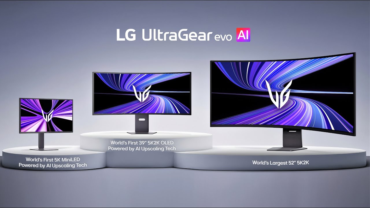 5K OLED at 330Hz Gaming Monitors?! LG Reveals Its 2026 UltraGear Evo Gaming Monitor Lineup