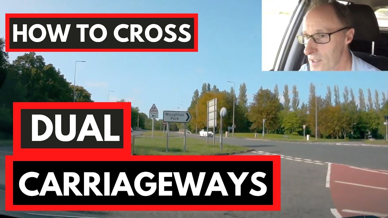 How to cross dual carriageways
