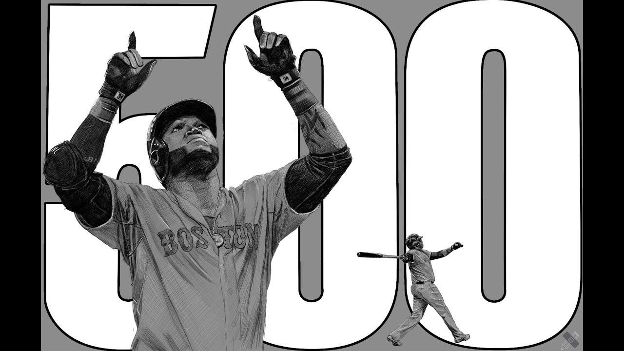 HD Speed Paint - Big Papi - David Ortiz