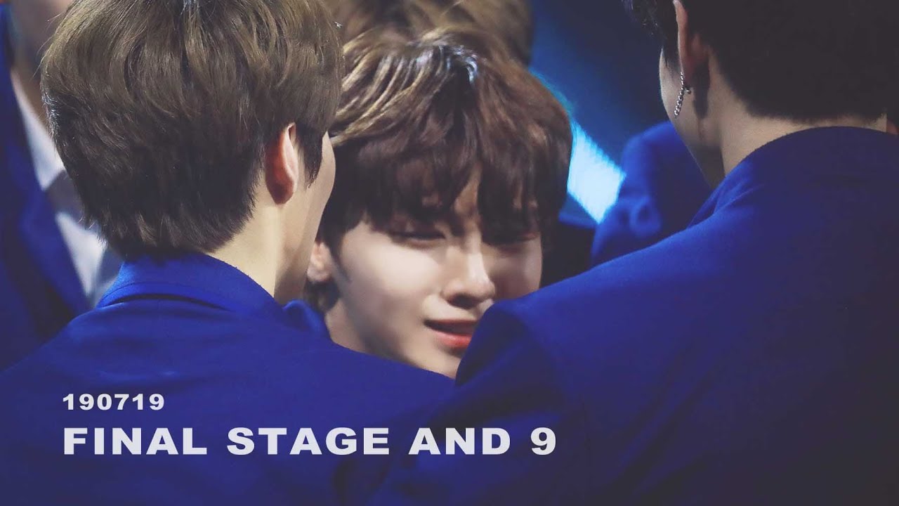 190719 프로듀스 X 101 파이널 마지막 순위발표식 차준호 직캠