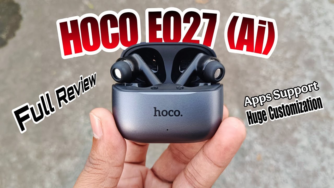 HOCO EQ27 (Ai): Full Review Bangla🔥| ১৩৪ ভাষায় কথা বলবে!🗣️বিশ্বের সেরা Ai ট্রান্সলেশন TWS? 