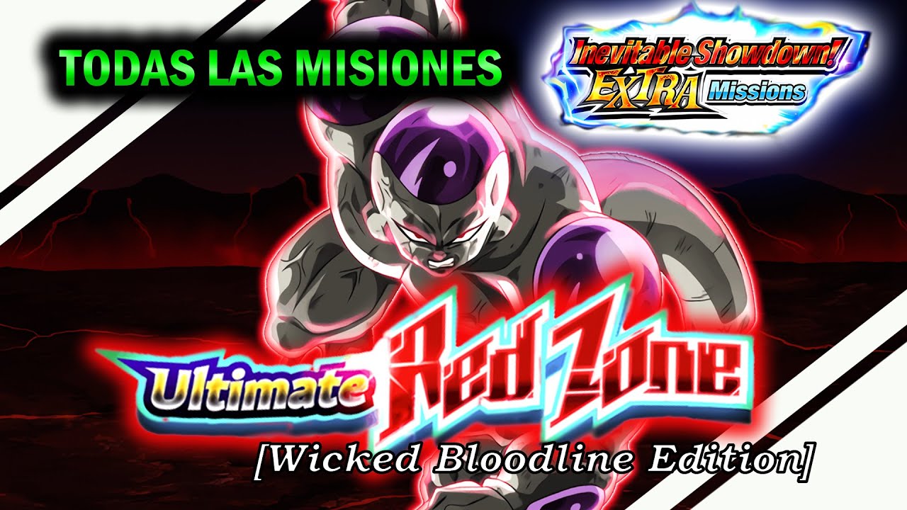 TODAS COMPLETADAS! Freezer (Full Power) - Ultimate Red Zone (Wicked Bloodline) - (Dokkan Battle)