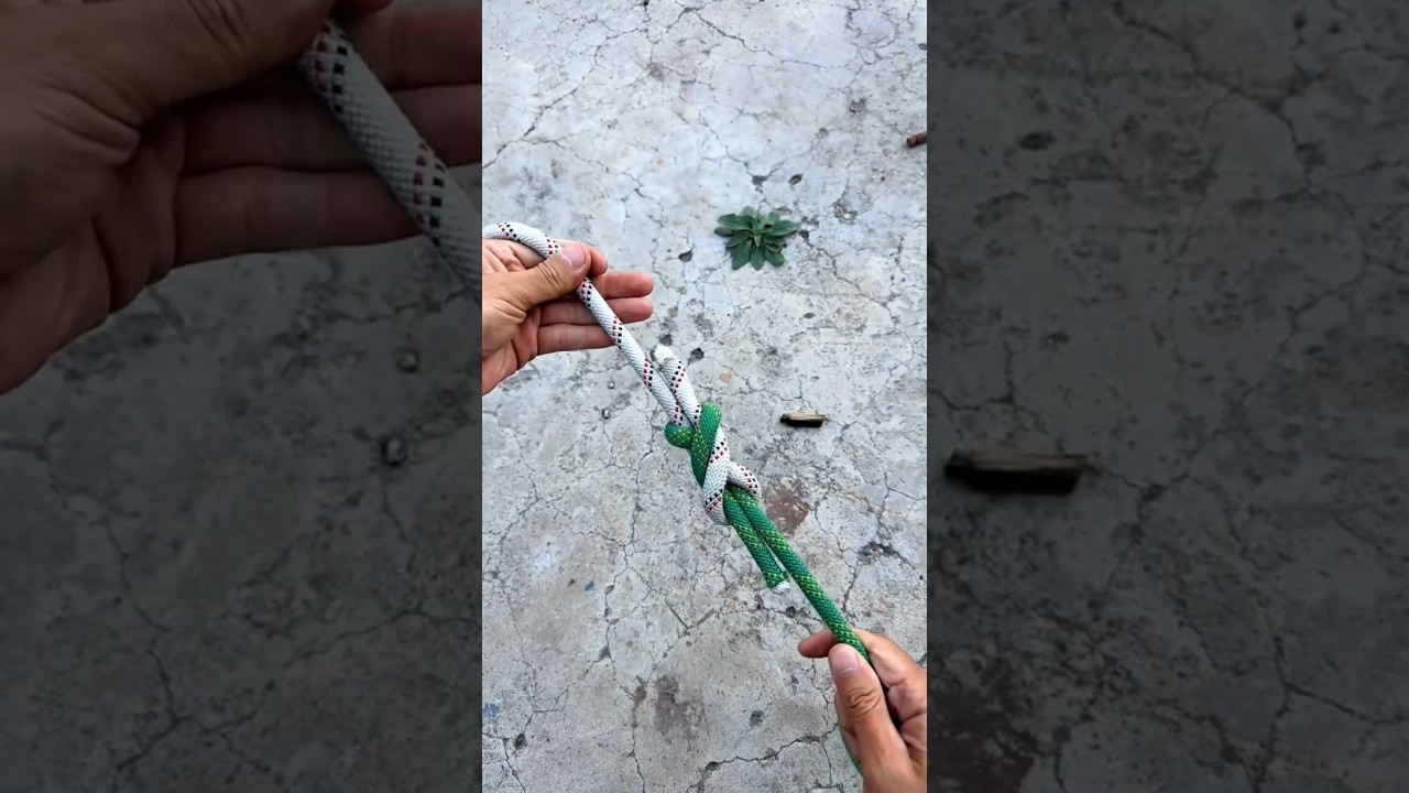 Strongest Way to Join Two Ropes #knowledge #knot #technique #rope