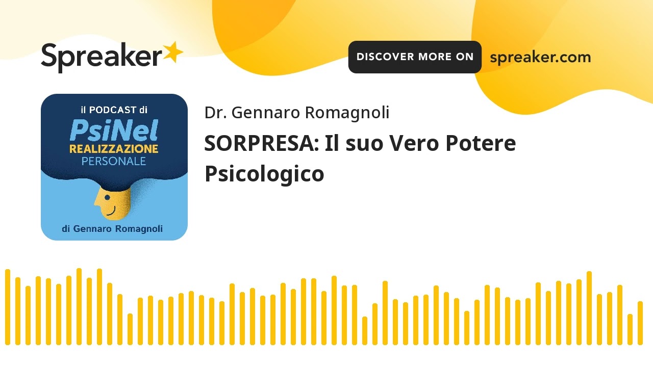 SORPRESA: Il suo Vero Potere Psicologico