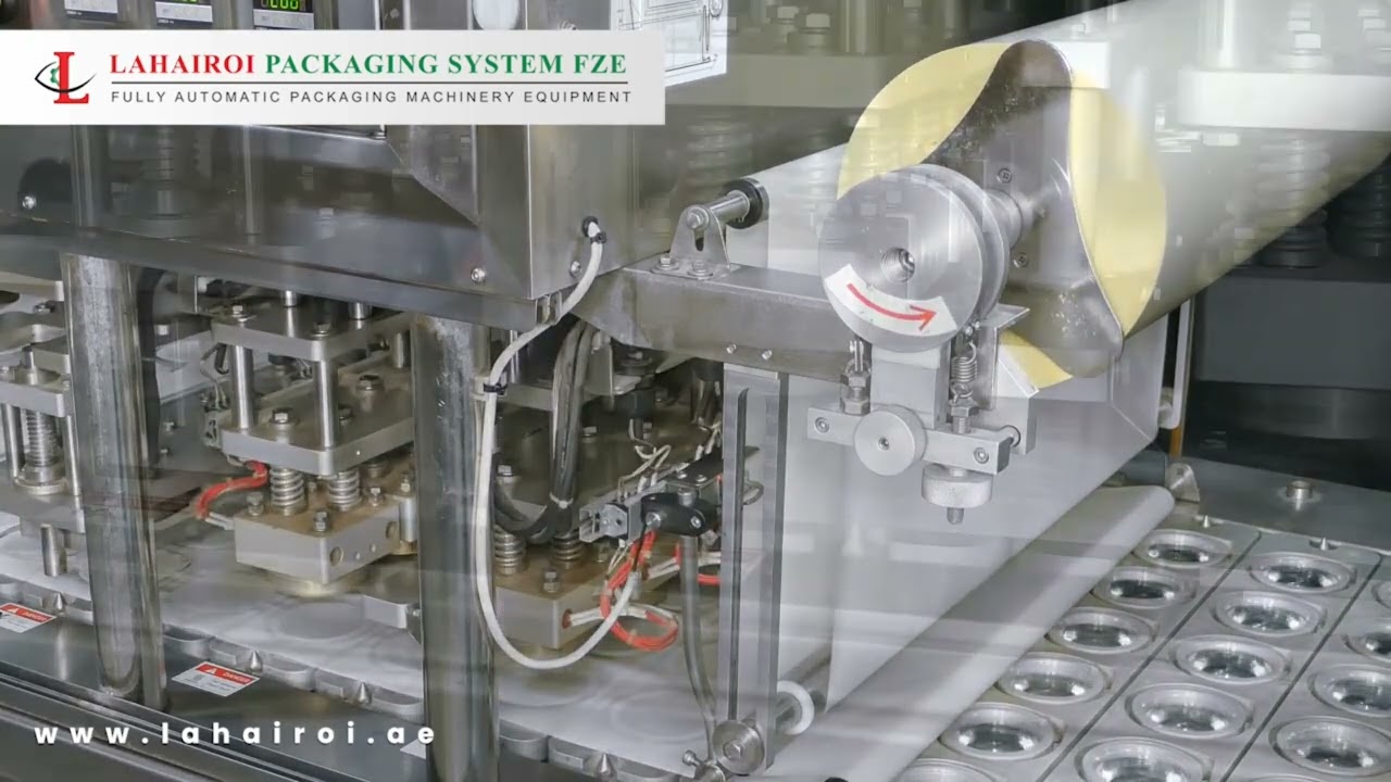 Fully Automatic Water Cup Filling And Sealing Machine.
