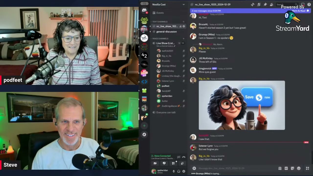 NosillaCast Live #1025
