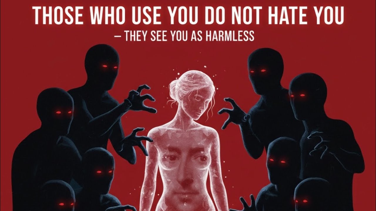 Those Who Use You Do Not Hate You - They See You as Harmless