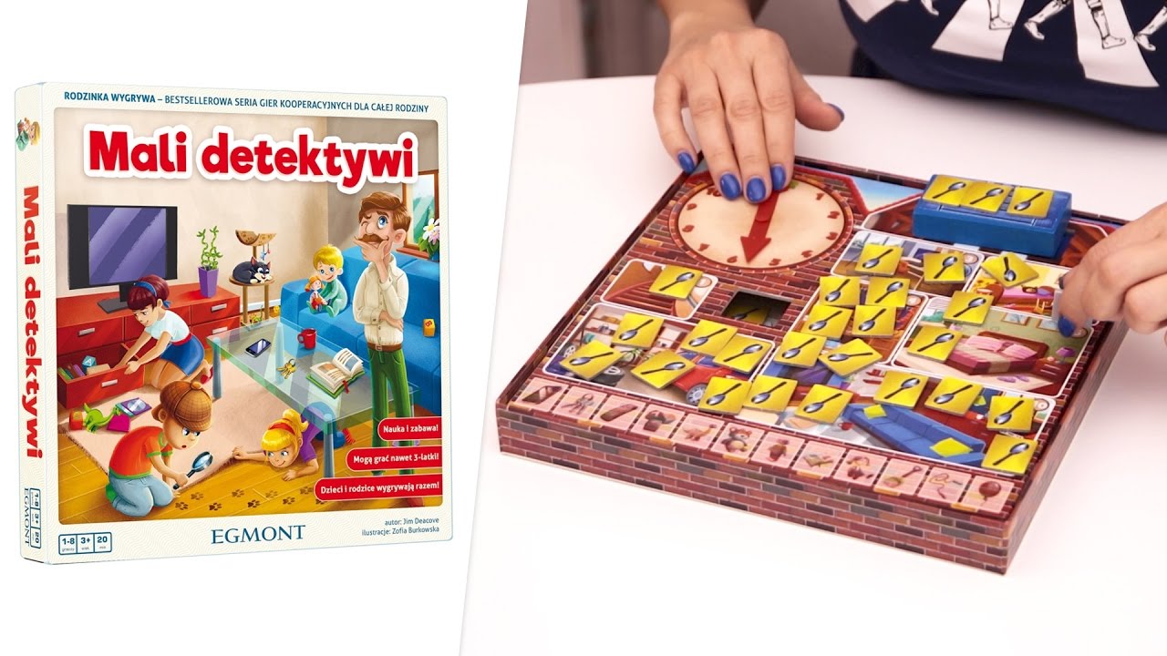 Gra planszowa "Mali detektywi", Egmont