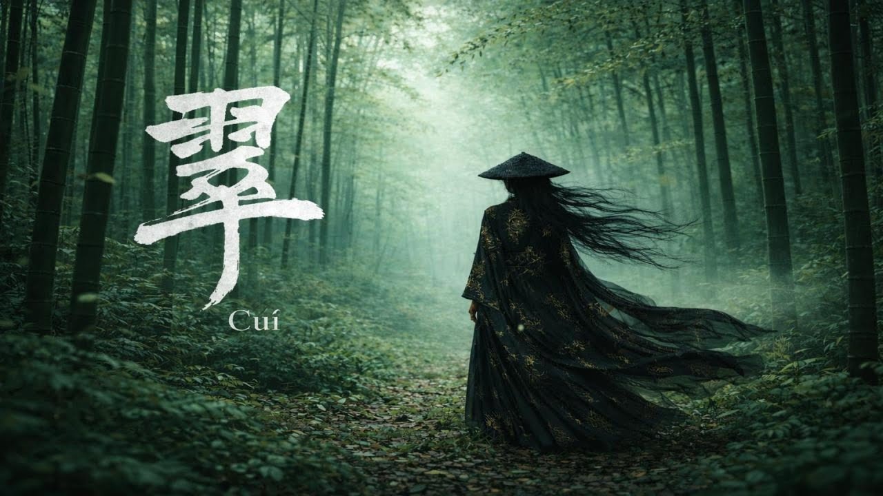 翠（Cuì）Chinese Zen Music | Meditative Bamboo Flute for study & focus