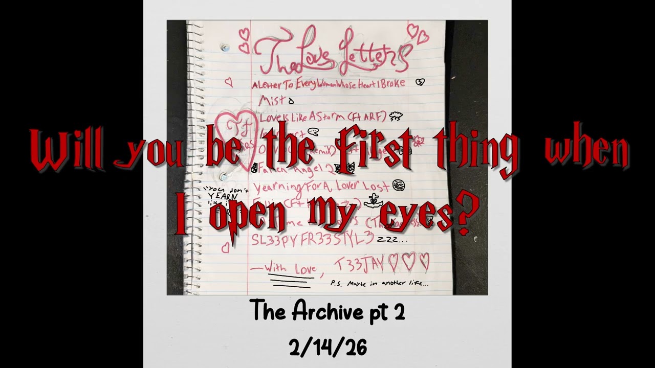 T33JAY (Prod. Riddiman) - Yearning For A Lover Lost (Official Lyric Video)