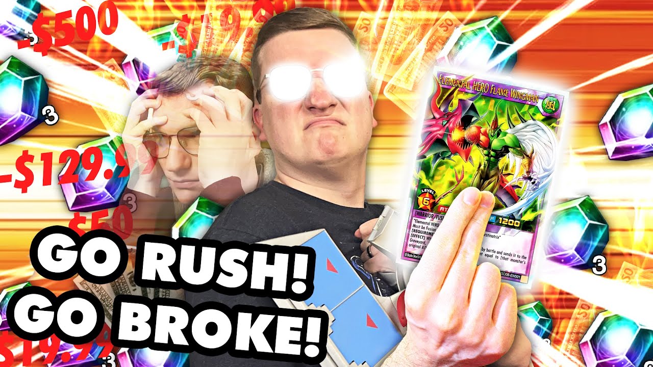 RUSH DUEL NEEDS A HERO! (and i need a higher credit score)