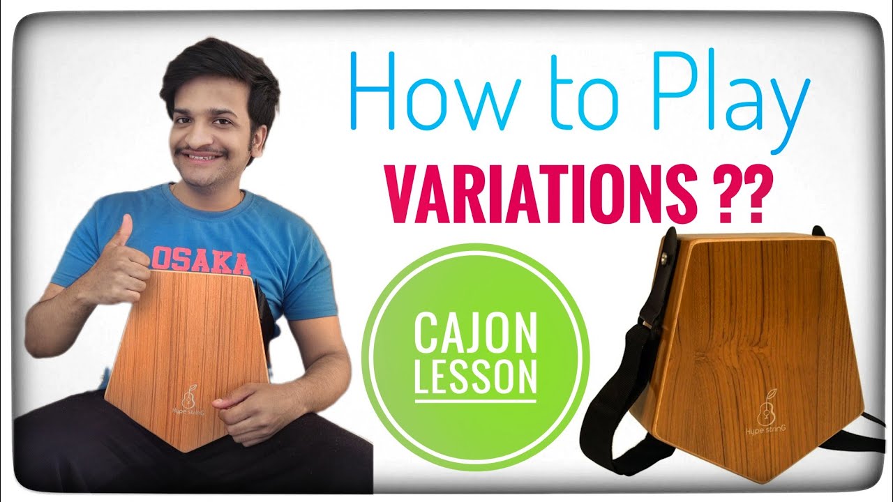 🔥🤘How to play Variations || Travel Cajon || Lesson #travel #cajon #percussion #beatmaking #beats