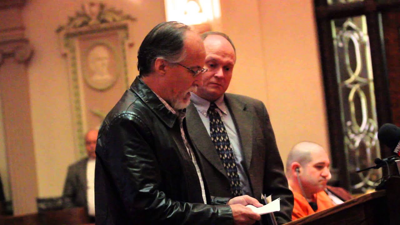 Ken Hensley speaks at Donald Hoffman's plea hearing