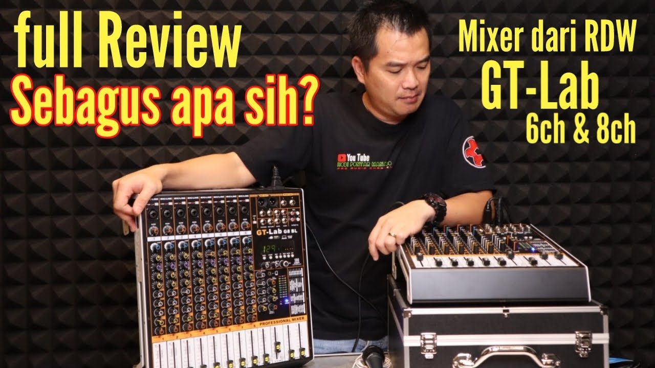 Mixer HAJATAN Terbaru dari GT-LAB by RDW // G6BL // G8BL // Gimana Hasil Suaranya..?