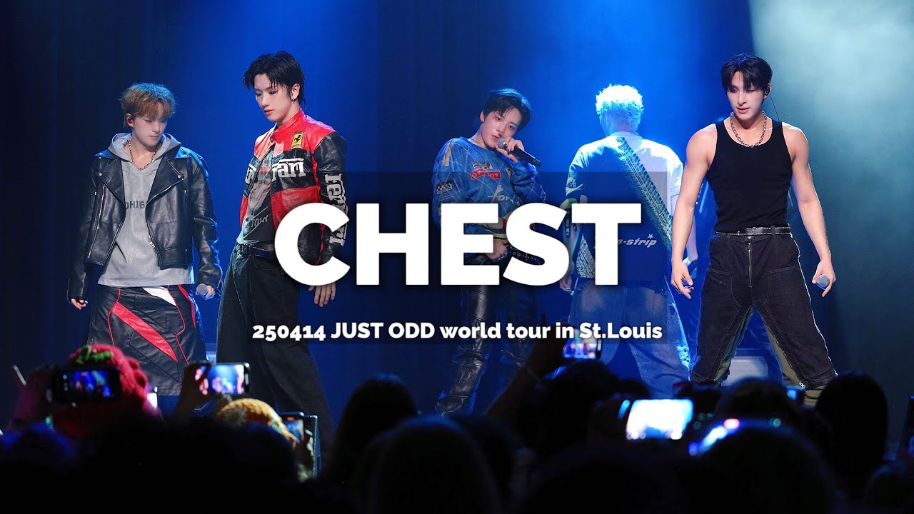 [4K] 250414 JUST B 저스트비 - CHEST 🤟🏻| World Tour in St.Louis FanCam 직캠 Full Cam 풀캠