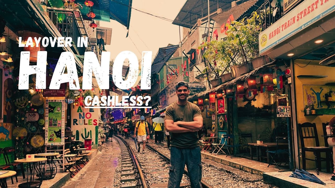 Can You Survive Hanoi Without Cash or Meat? 🇻🇳 | Layover Experiment