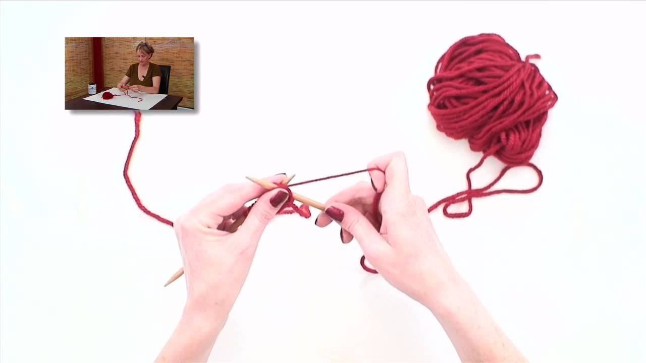 Knitting Help - Purl Stitch