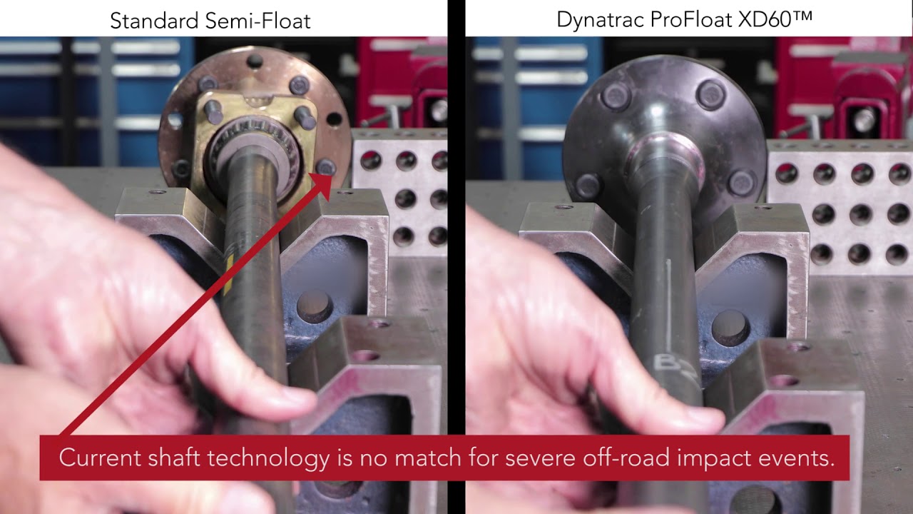 Introducing the Revolutionary Dynatrac ProFloat XD60 Rear Axle