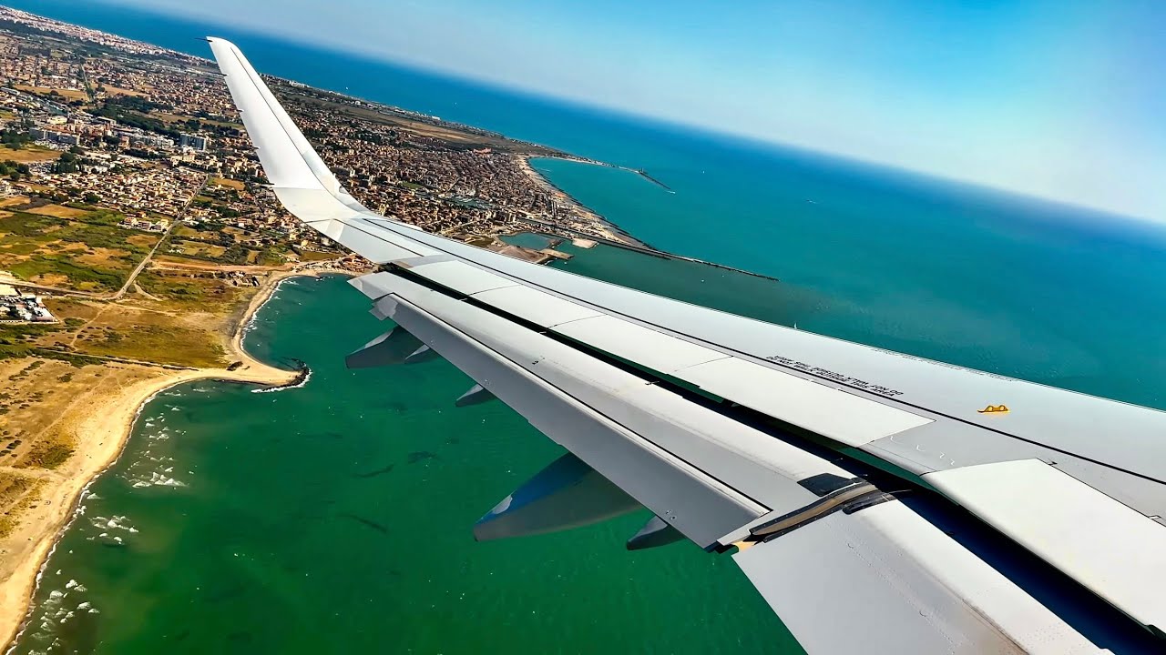 [4K] Clear & Cloudless Rome Takeoff | Ita Airways | Airbus A321-271NX | FCO | AZ852 | EI-HXD