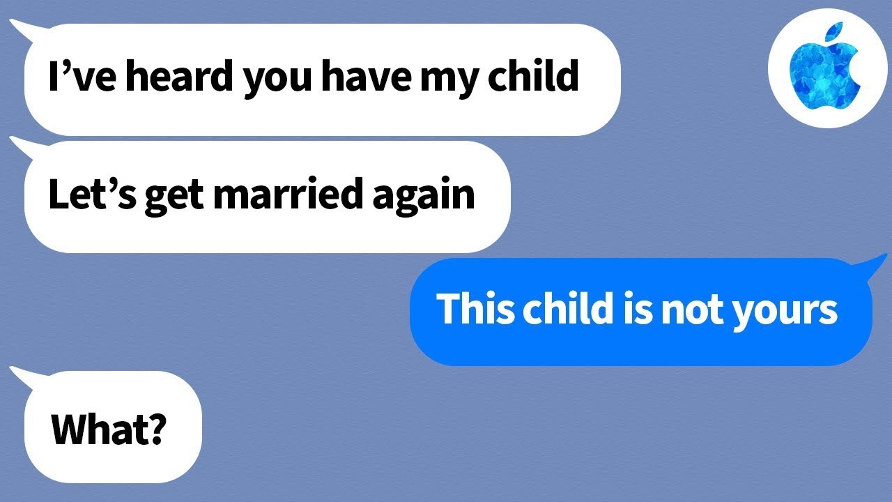 【Apple】My momma's boy husband told him intimate details of our love life...