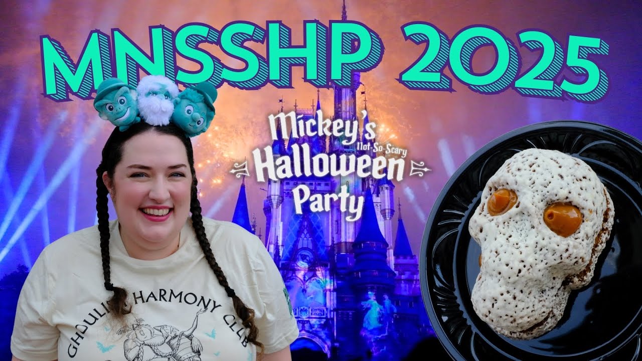 Mickey's Not So Scary Halloween Party 2025 | New Food, Merch, & Boo to You | MNSSHP 🎃| Disney World