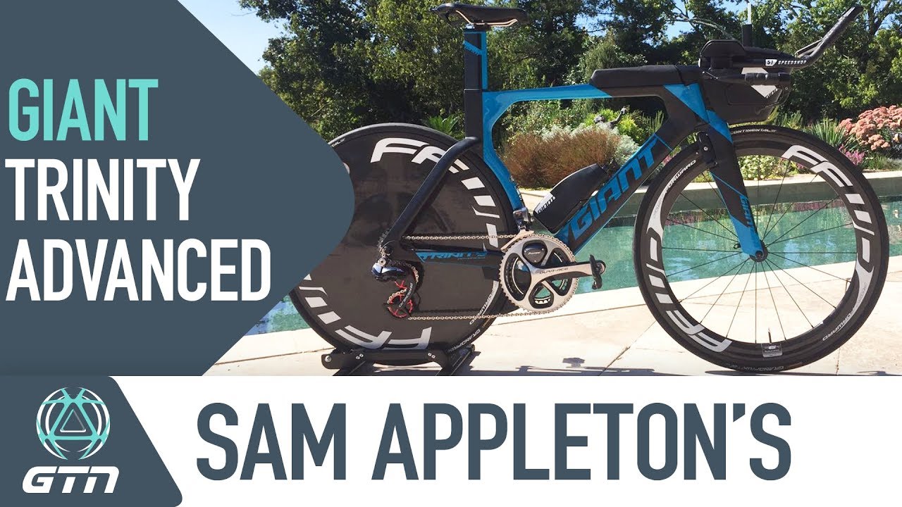 Sam Appleton's Giant Trinity Advanced Pro Bike