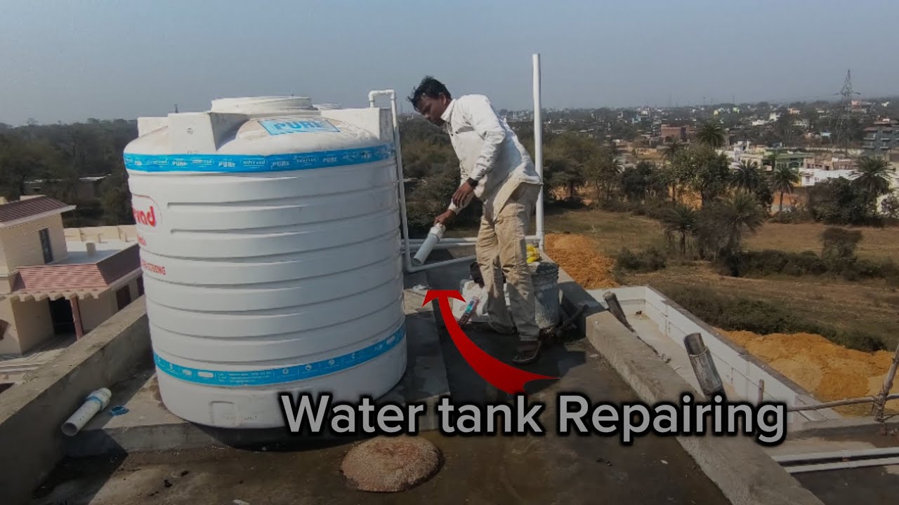 Water tank Repairing video #watertank #repairing #video @gopal_pulmbar 