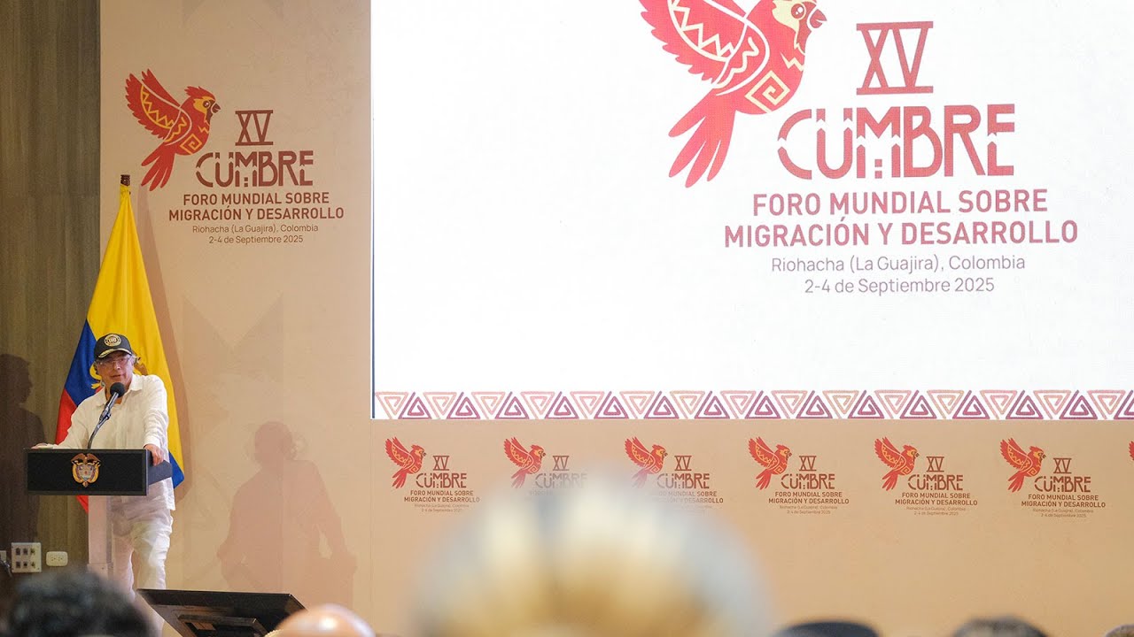 Palabras del presidente Petro durante la XV Cumbre del Foro Mundial sobre Migración y Desarrollo