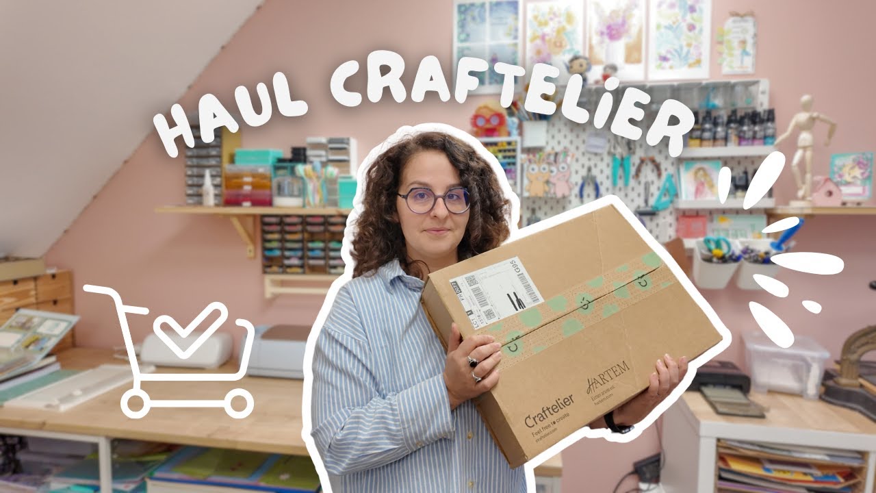 📦 Mini Haul Craftelier : Gros coup de coeur sur les Papiers ^^