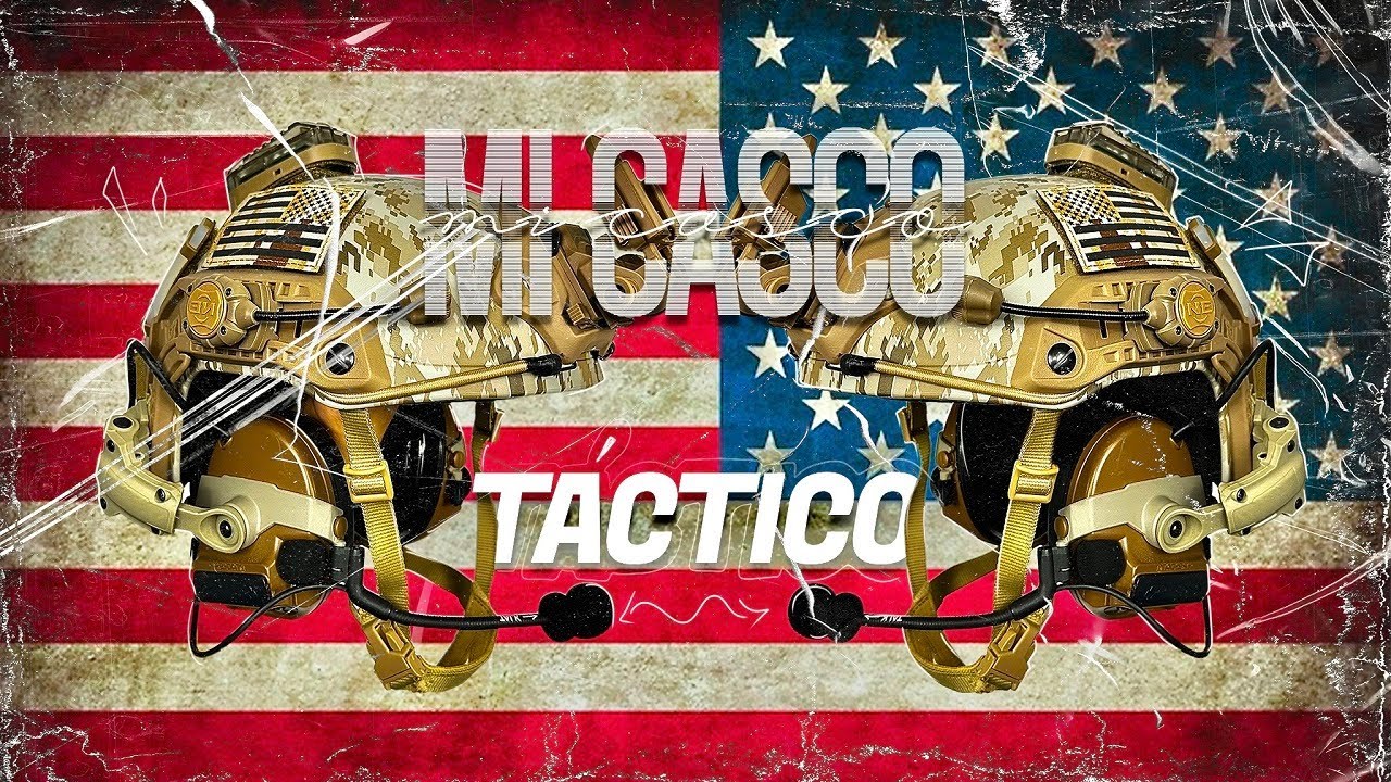 Así es un CASCO TÁCTICO de los NAVY SEALS en AIRSOFT // CASCO FMA MARITIME al *DETALLE*