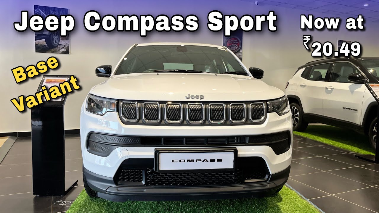 Jeep Compass Sports manual - Base variant | toughest 5 seater car ₹20.49 detailed review