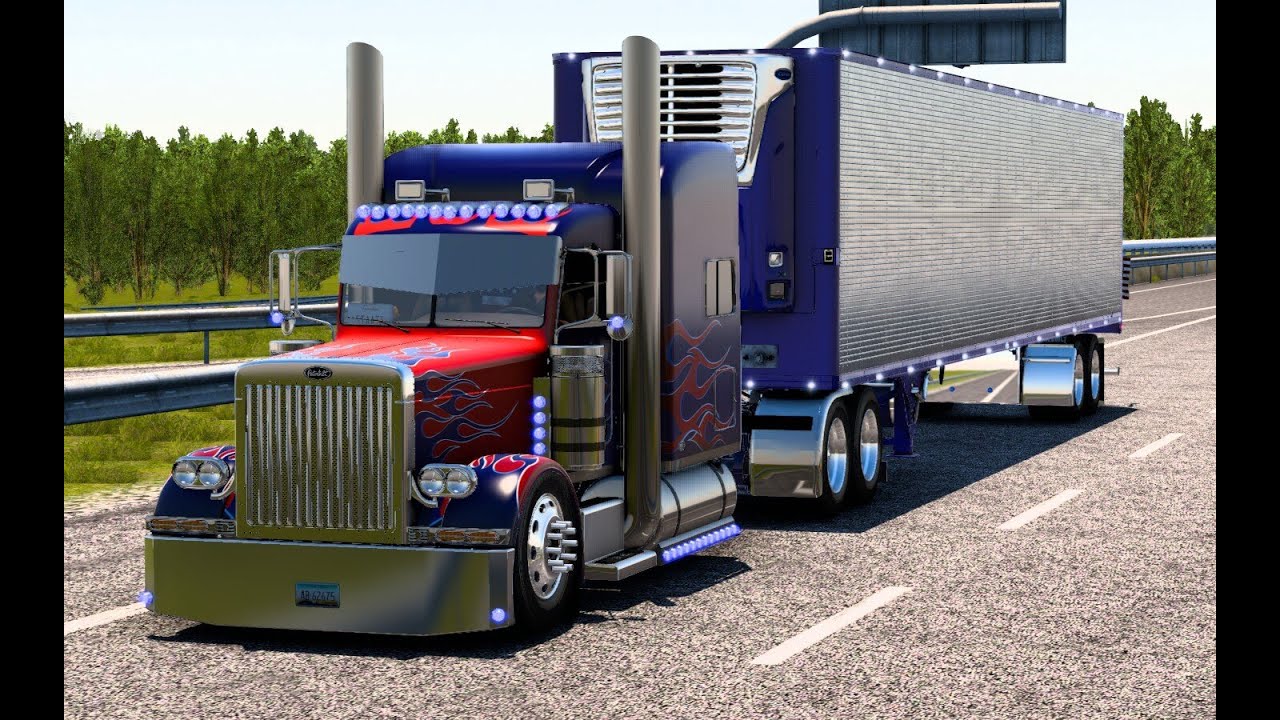🚛💨 American Truck Simulator 1.47 | Peterbilt 379 Optimus Prime Style | Free MODs 🔥