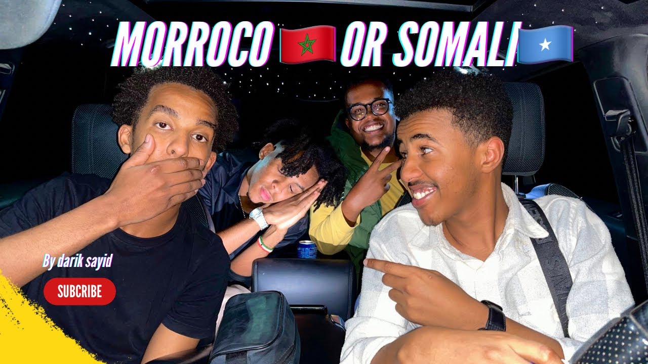 Gabadh Morrocan 🇲🇦ama Somali 🇸🇴| Q&A in the car