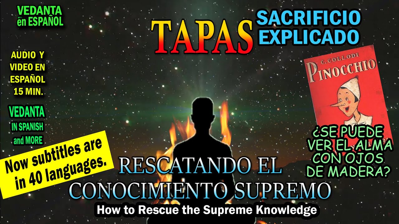 TAPAS  RESCATANDO EL CONOCIMIENTO SUPREMO