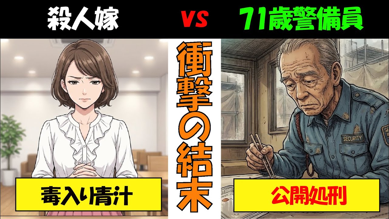 【漫画】嫁が作った特製の青汁。「健康にいいのよ」と笑う嫁。直後、孫が「僕も飲む！」と手を伸ばした瞬間、嫁は血相を変えてグラスを叩き割った。私は冷ややかに言い放つ。「中身、警察に渡したぞ」